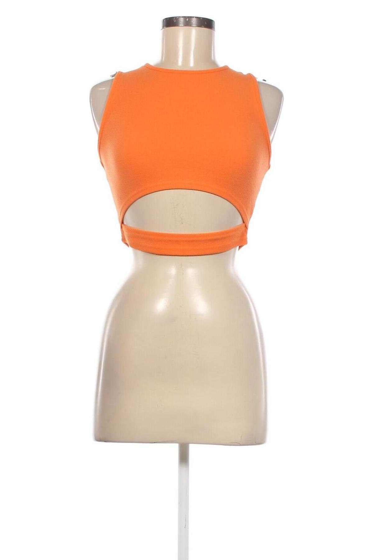 Damentop SHEIN, Größe XS, Farbe Orange, Preis 3,99 €