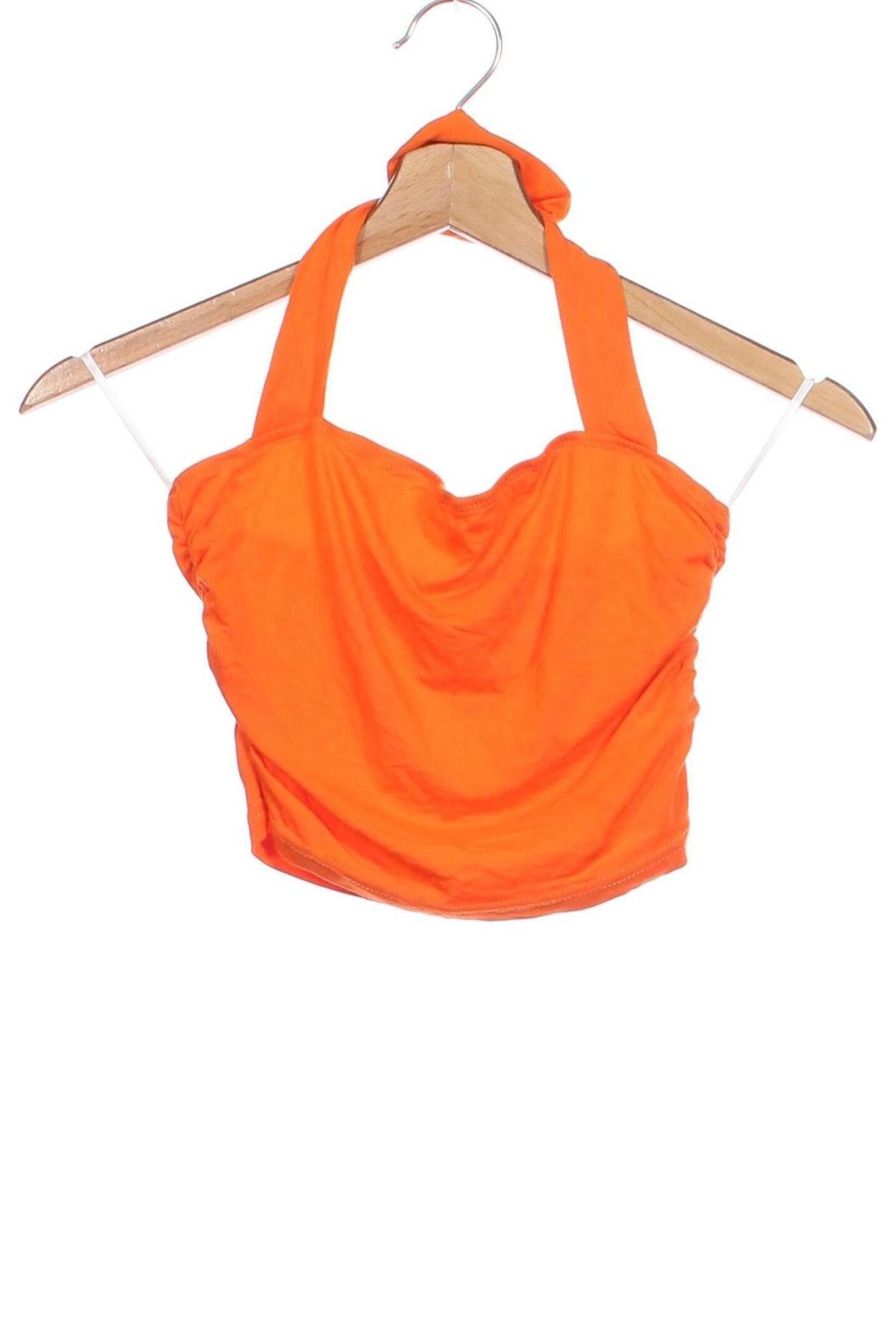 Damentop SHEIN, Größe XS, Farbe Orange, Preis 1,99 €