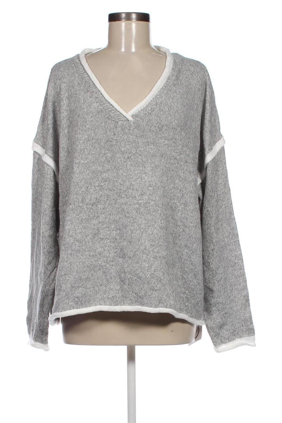 Damenpullover, Größe 3XL, Farbe Grau, Preis 9,49 €