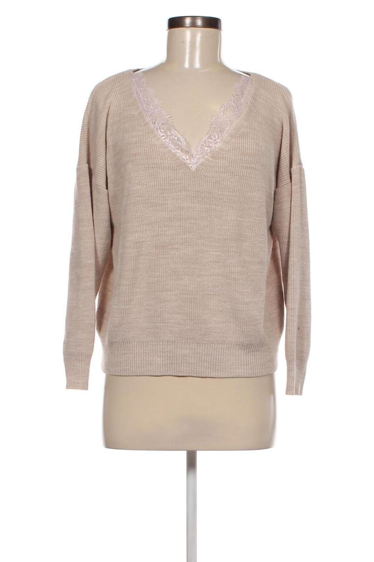 Damenpullover, Größe M, Farbe Beige, Preis € 9,49