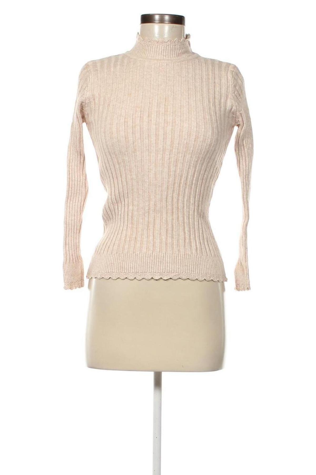 Damenpullover, Größe S, Farbe Beige, Preis 8,49 €