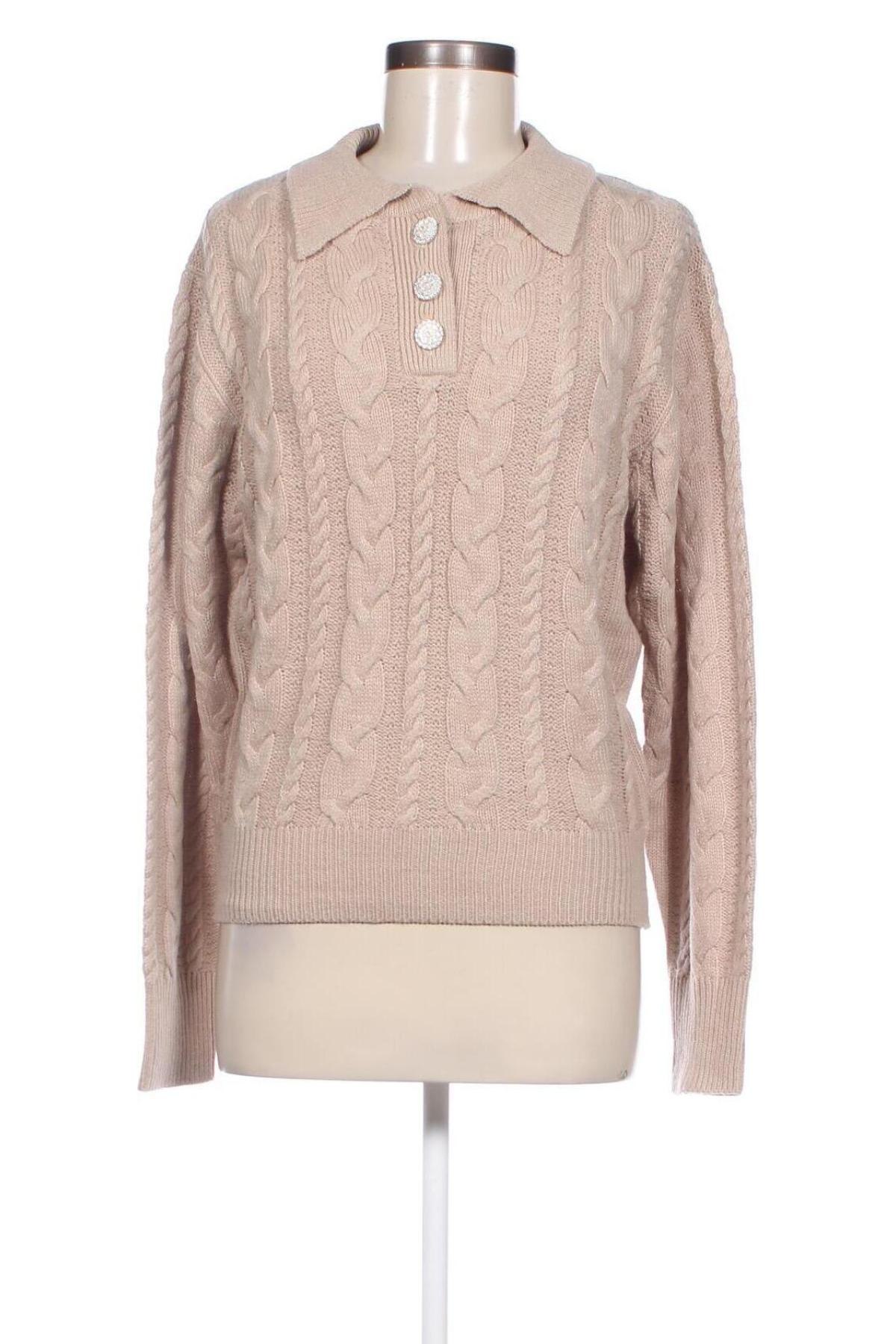 Damenpullover, Größe M, Farbe Beige, Preis 8,49 €