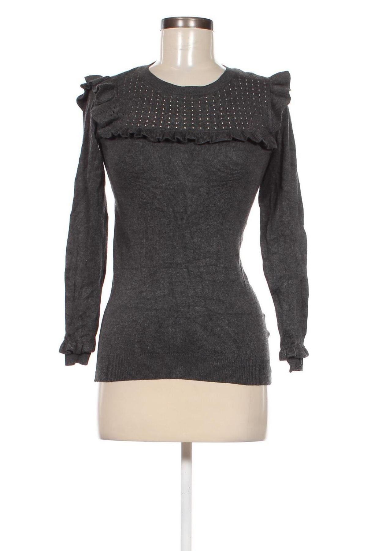 Damenpullover, Größe S, Farbe Grau, Preis 8,49 €