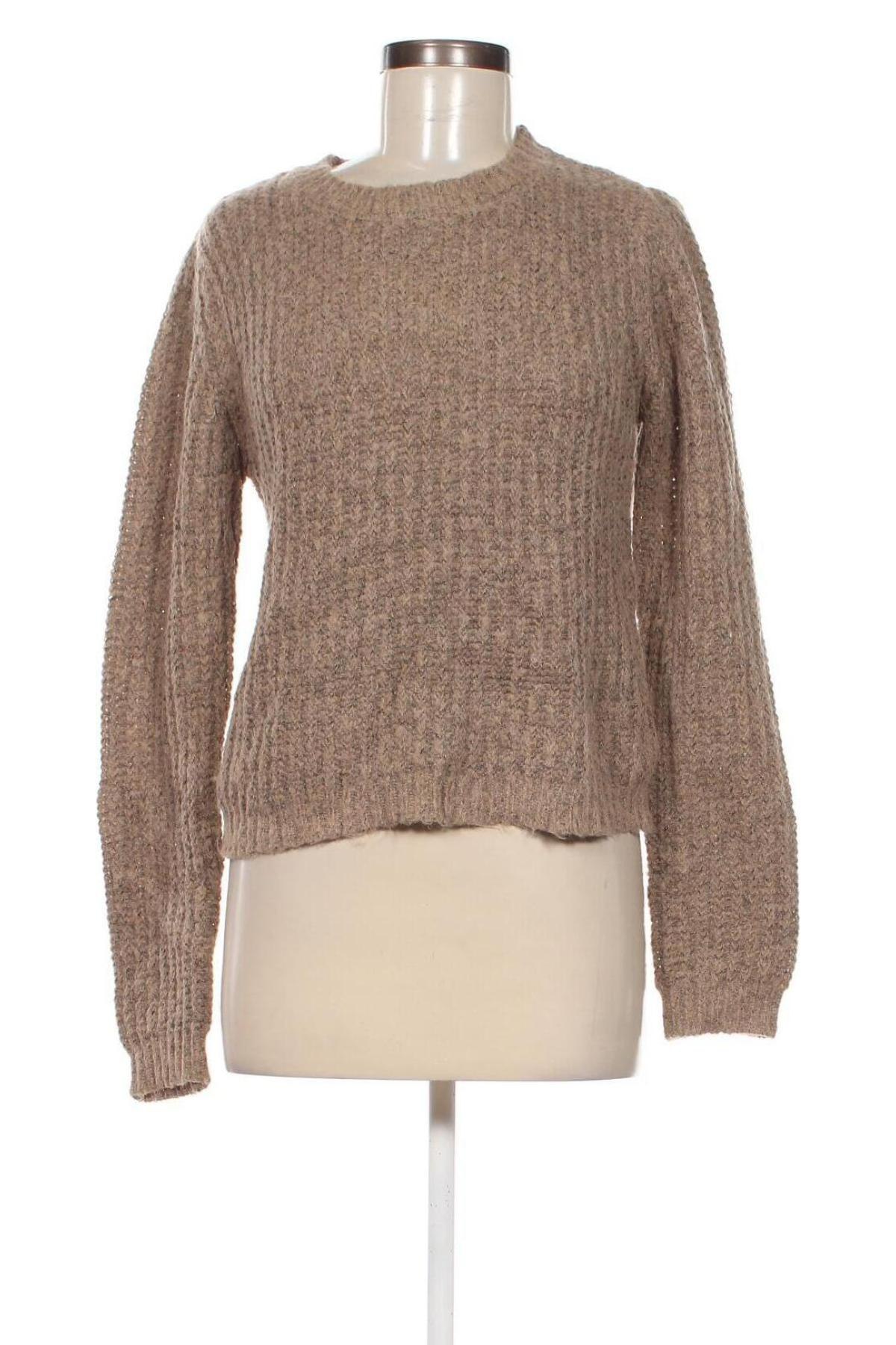 Damski sweter Bershka, Rozmiar M, Kolor Brązowy, Cena 36,99 zł