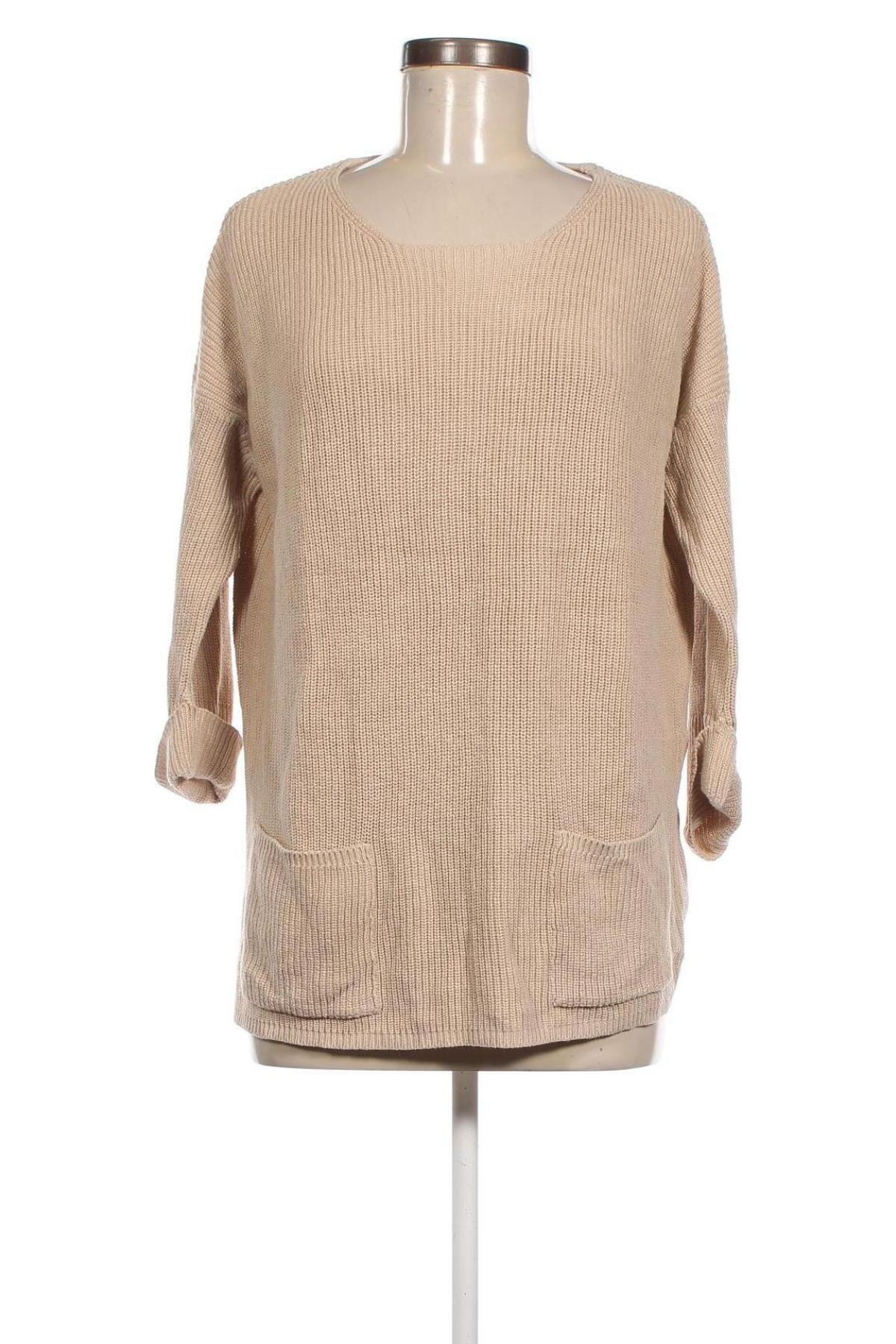 Damenpullover Best Connections, Größe L, Farbe Beige, Preis € 7,49