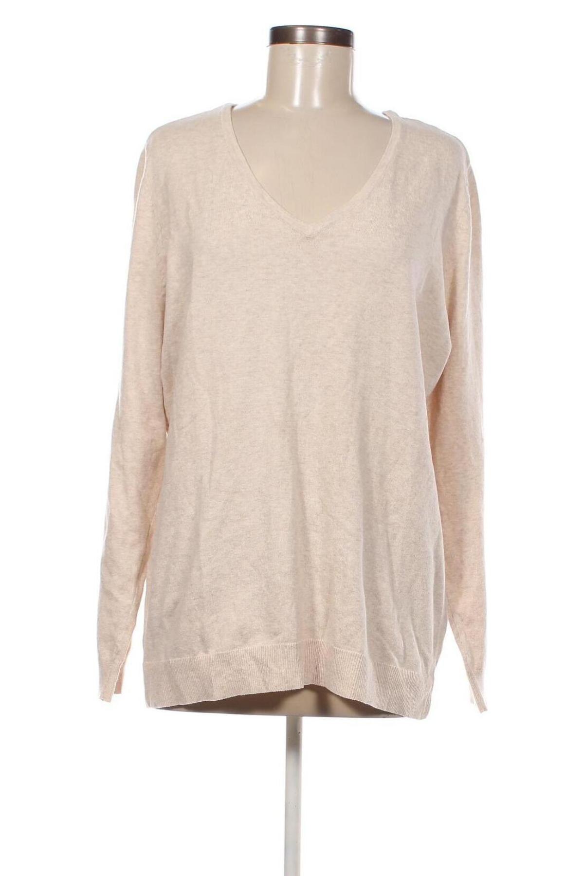 Damenpullover C&A, Größe XL, Farbe Beige, Preis 9,49 €