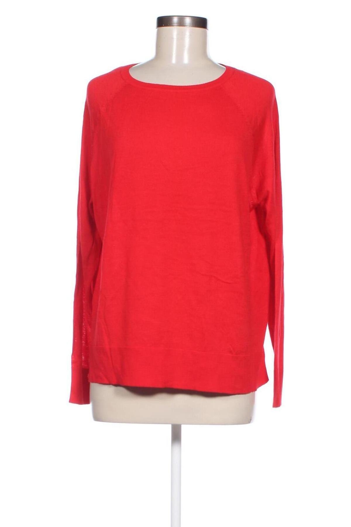 Damenpullover C&A, Größe L, Farbe Rot, Preis 7,99 €