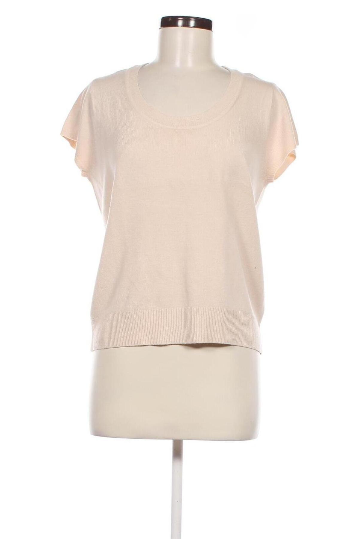 Damenpullover George, Größe L, Farbe Beige, Preis 6,99 €