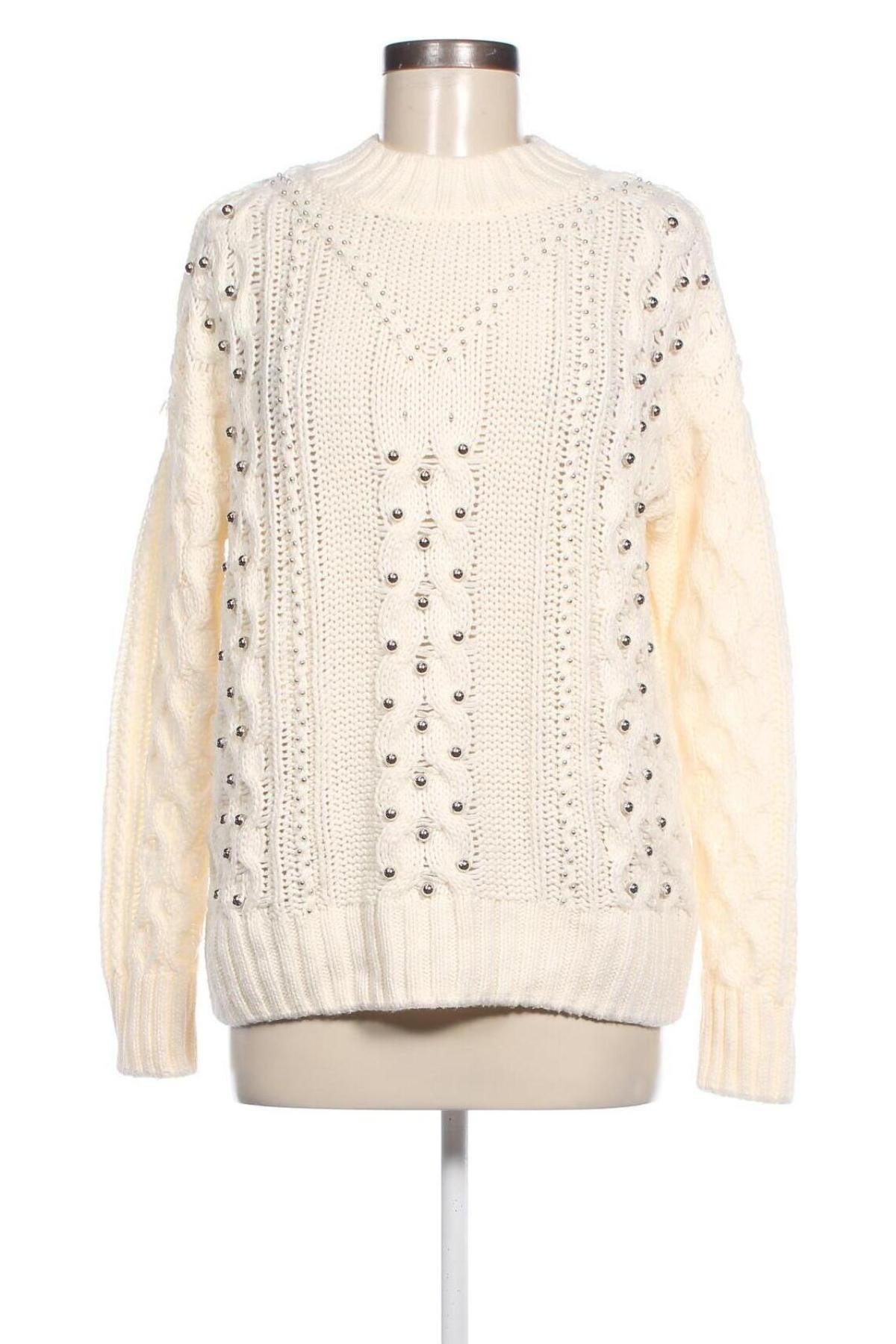 Damski sweter H&M, Rozmiar XS, Kolor ecru, Cena 36,99 zł