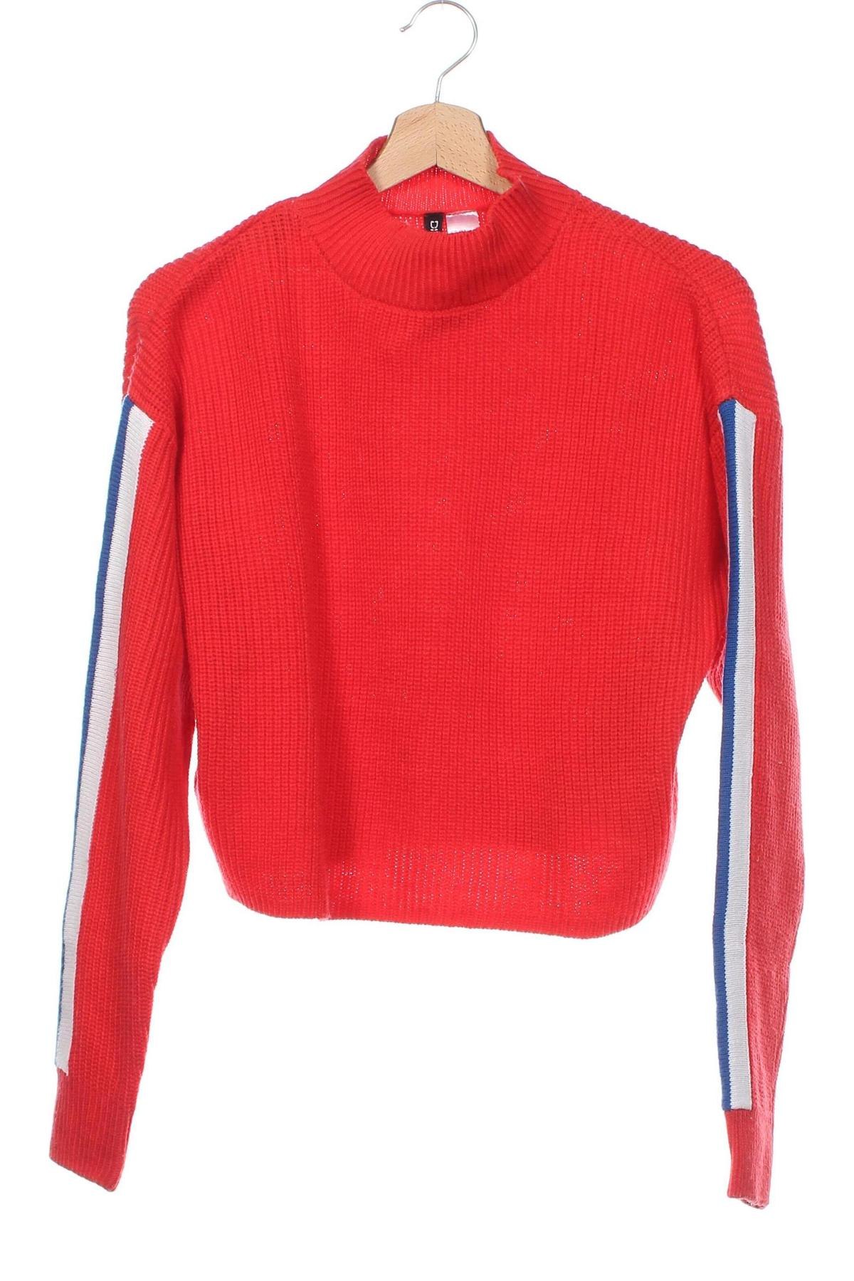 Damski sweter H&M Divided, Rozmiar XS, Kolor Czerwony, Cena 37,99 zł