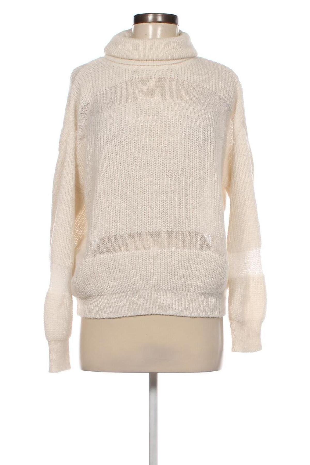 Damenpullover Mango, Größe M, Farbe Ecru, Preis 6,49 €