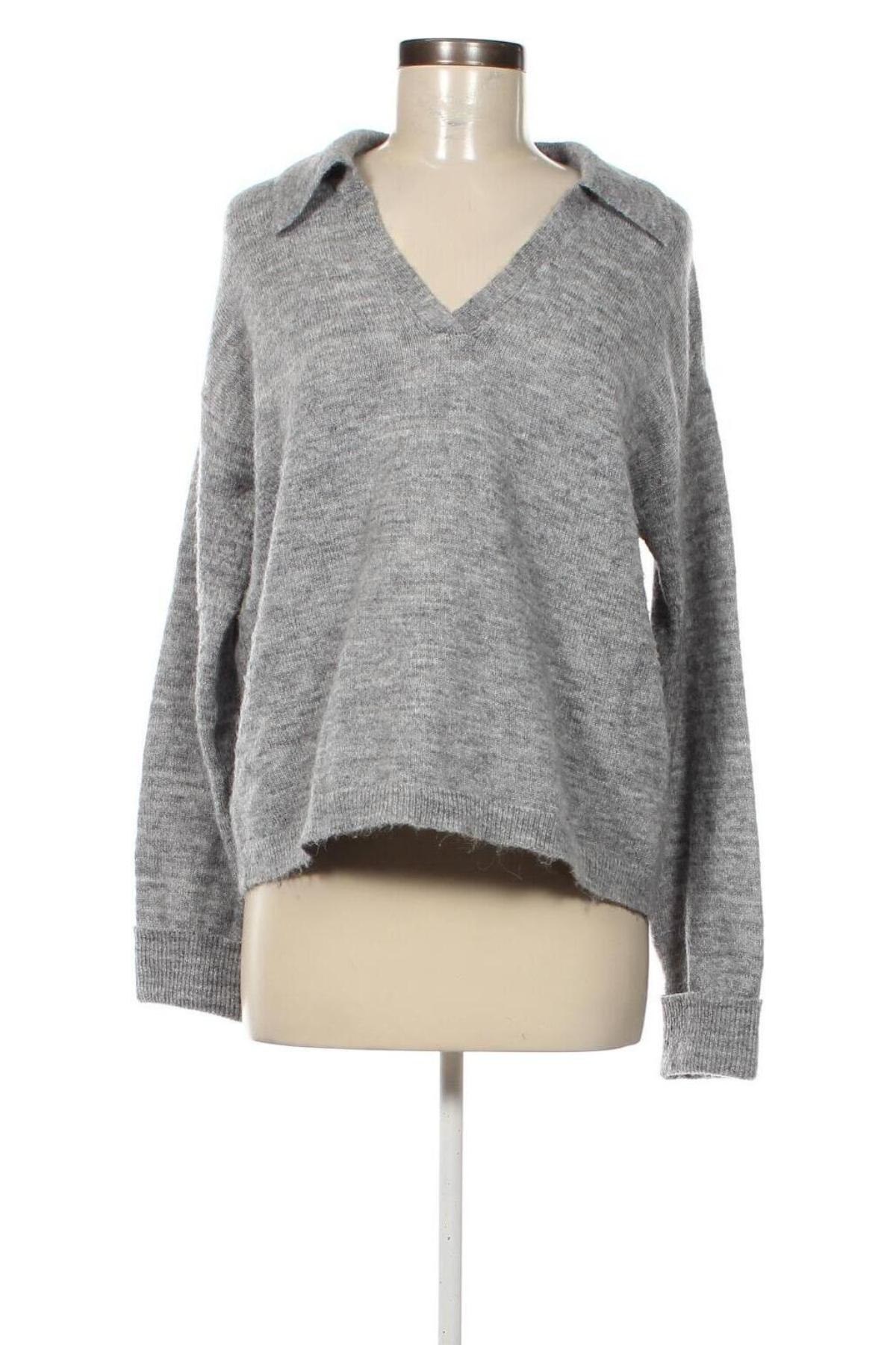 Damenpullover Object, Größe L, Farbe Grau, Preis € 10,49