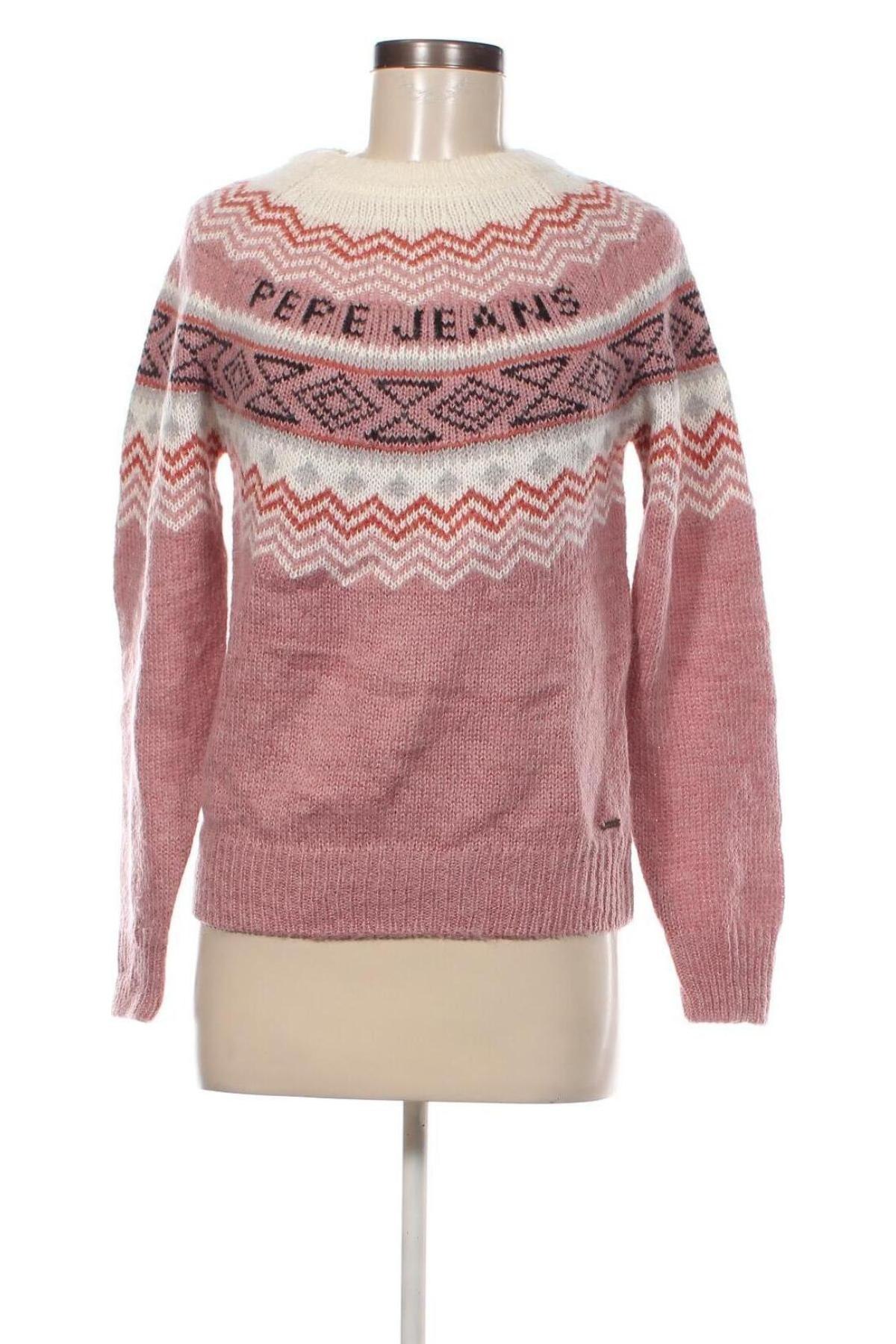 Damski sweter Pepe Jeans, Rozmiar XS, Kolor Kolorowy, Cena 89,99 zł