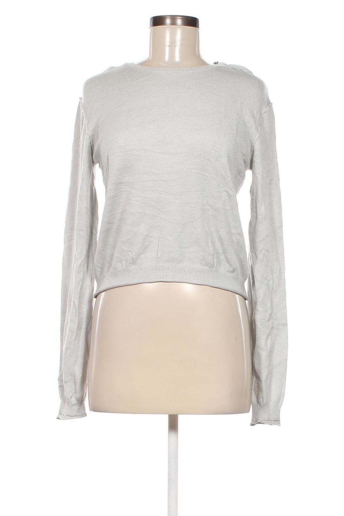 Damenpullover Pull&Bear, Größe L, Farbe Grau, Preis 8,49 €