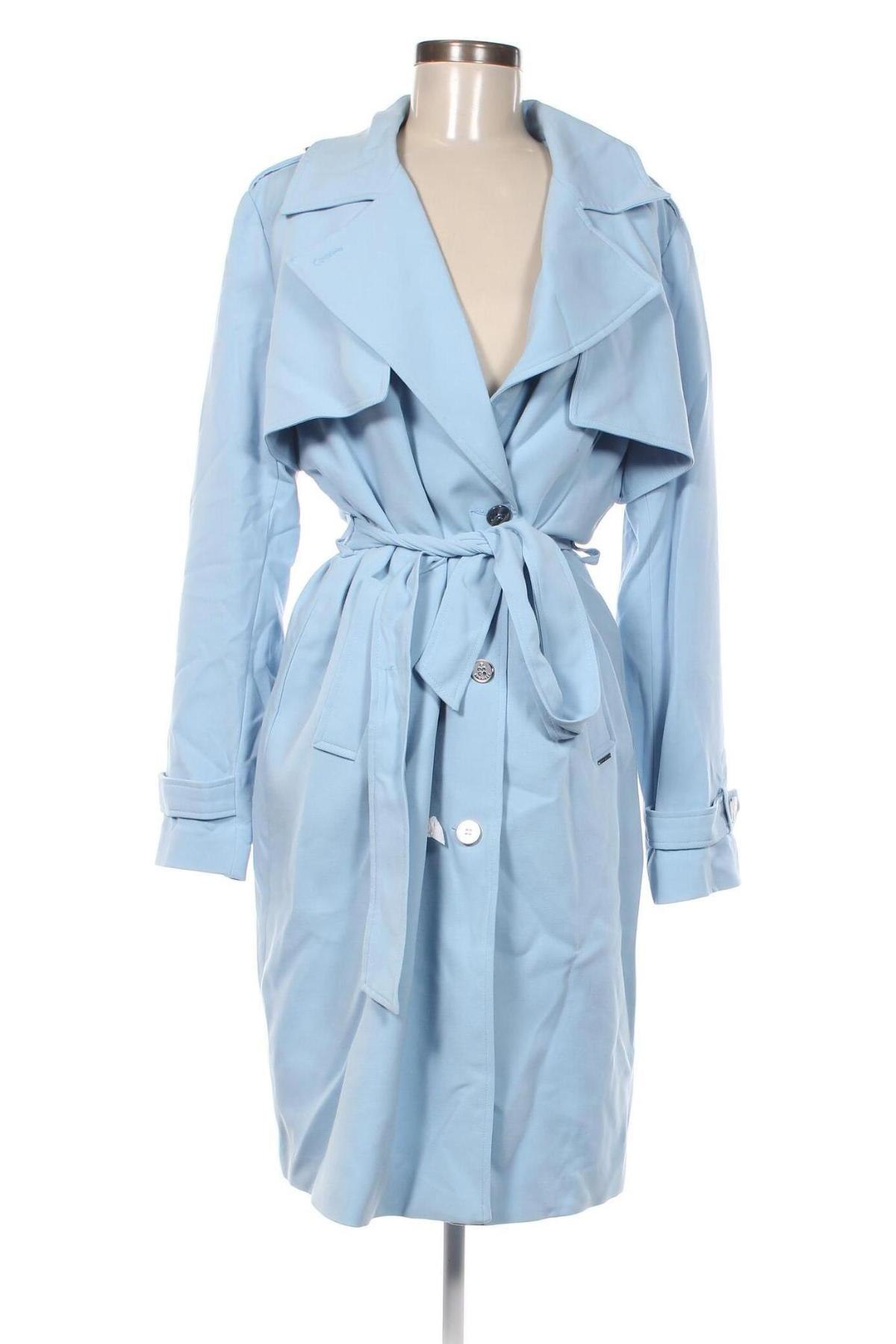 Damen Trench Coat Promiss, Größe M, Farbe Blau, Preis € 112,79