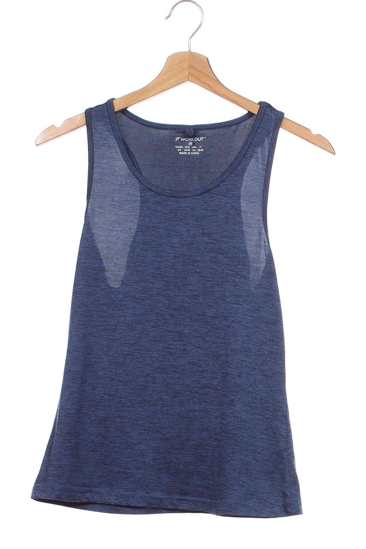 Damen Sporttop, Größe XS, Farbe Blau, Preis 3,49 €