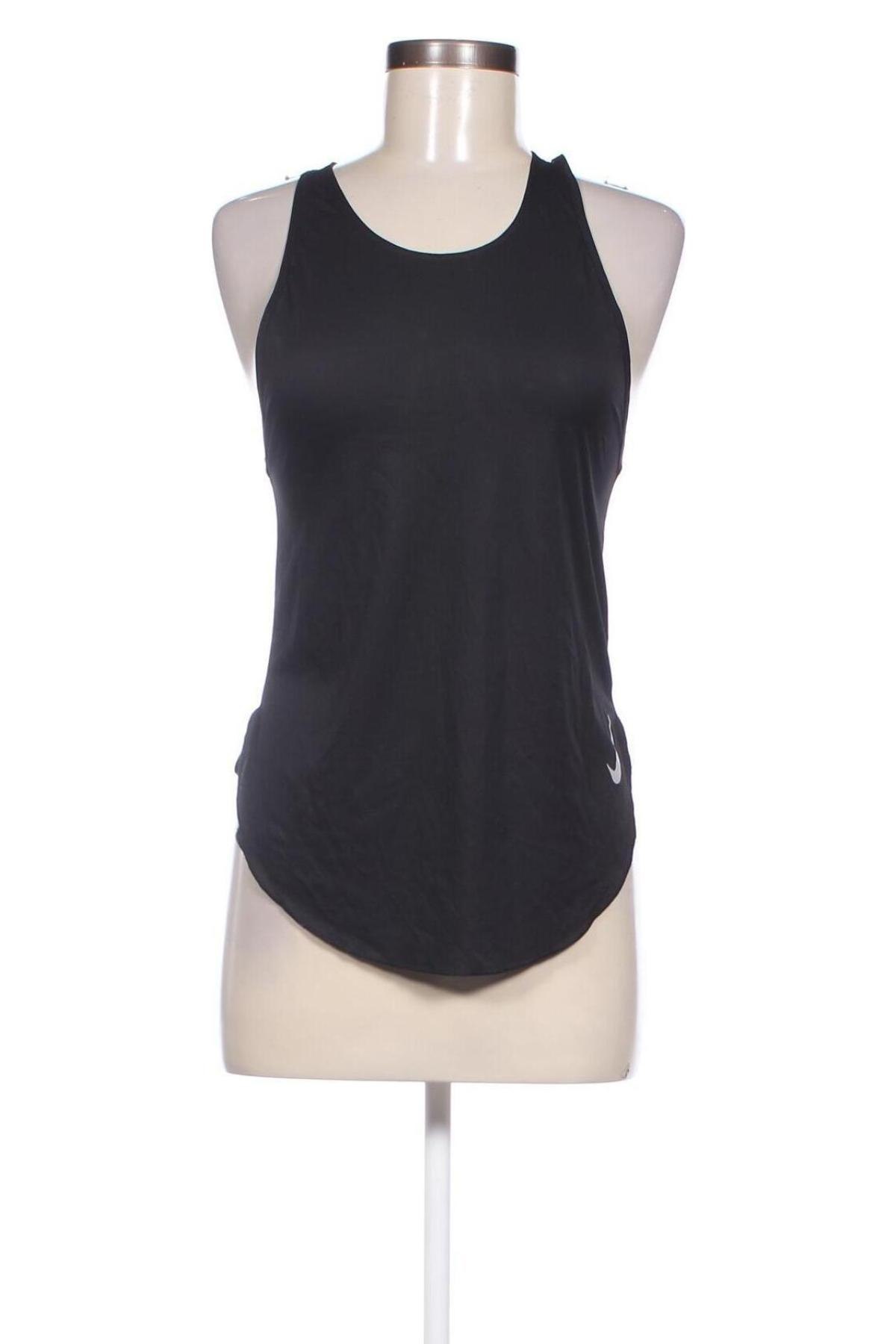 Damen Sporttop Nike, Größe XS, Farbe Schwarz, Preis 20,99 €