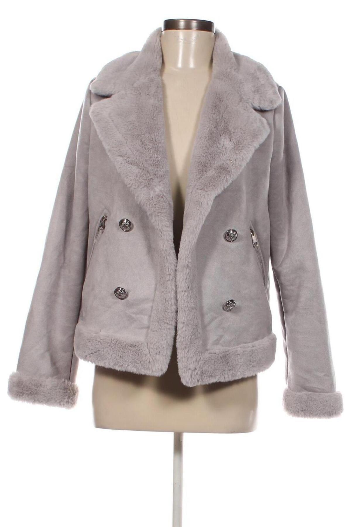 Damenmantel River Island, Größe M, Farbe Grau, Preis 66,99 €