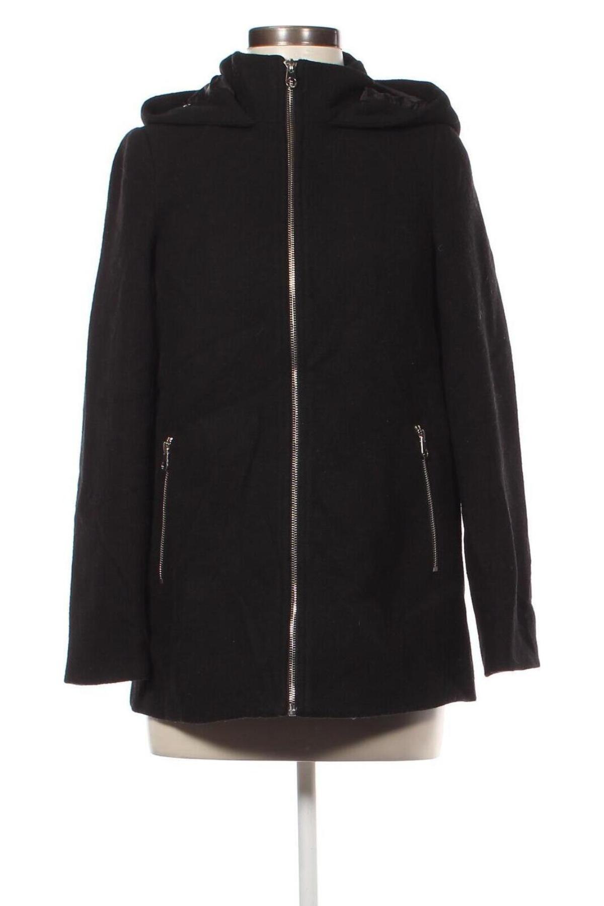 Damenmantel Vero Moda, Größe XS, Farbe Schwarz, Preis € 17,99