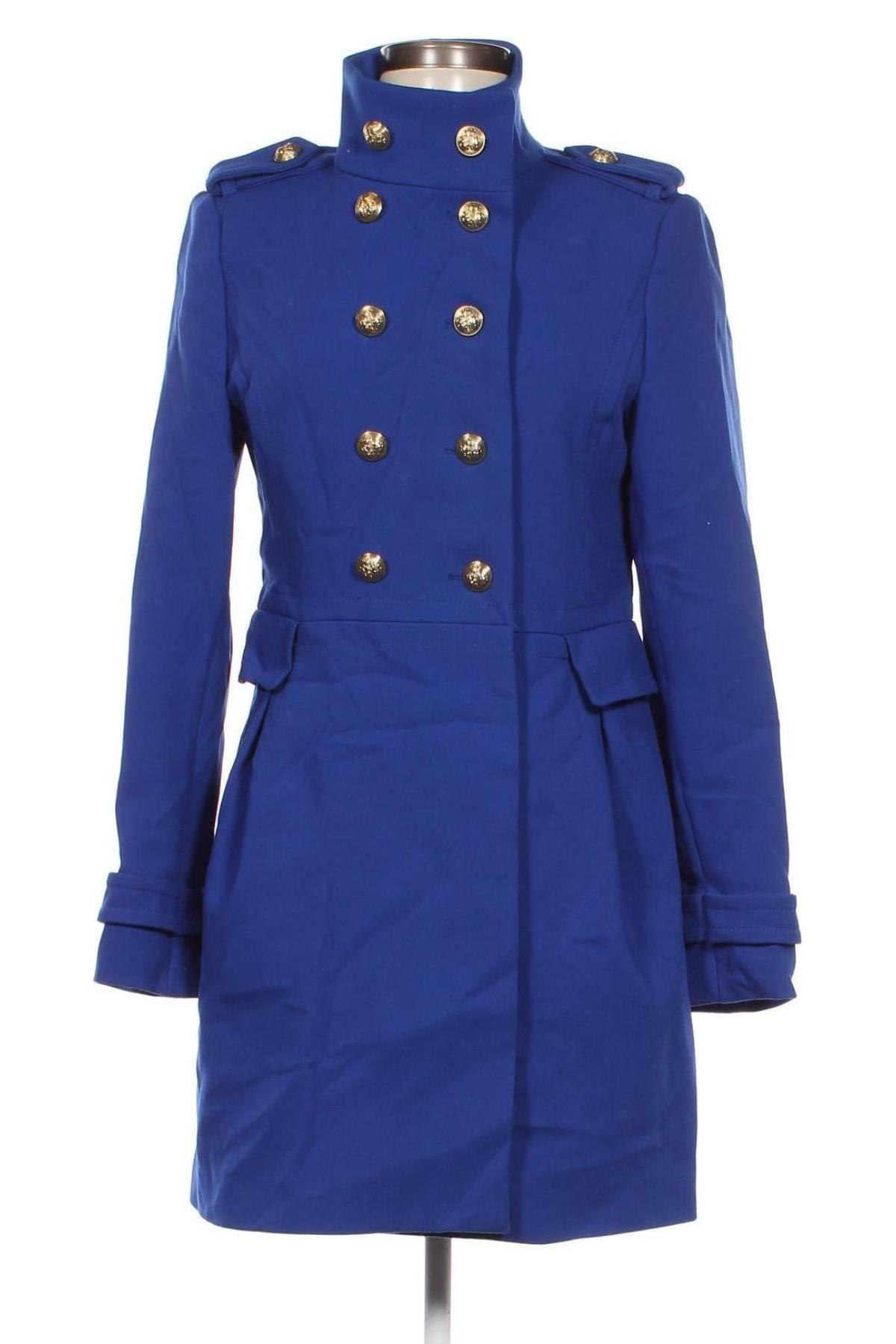 Damenmantel Zara, Größe L, Farbe Blau, Preis € 38,49