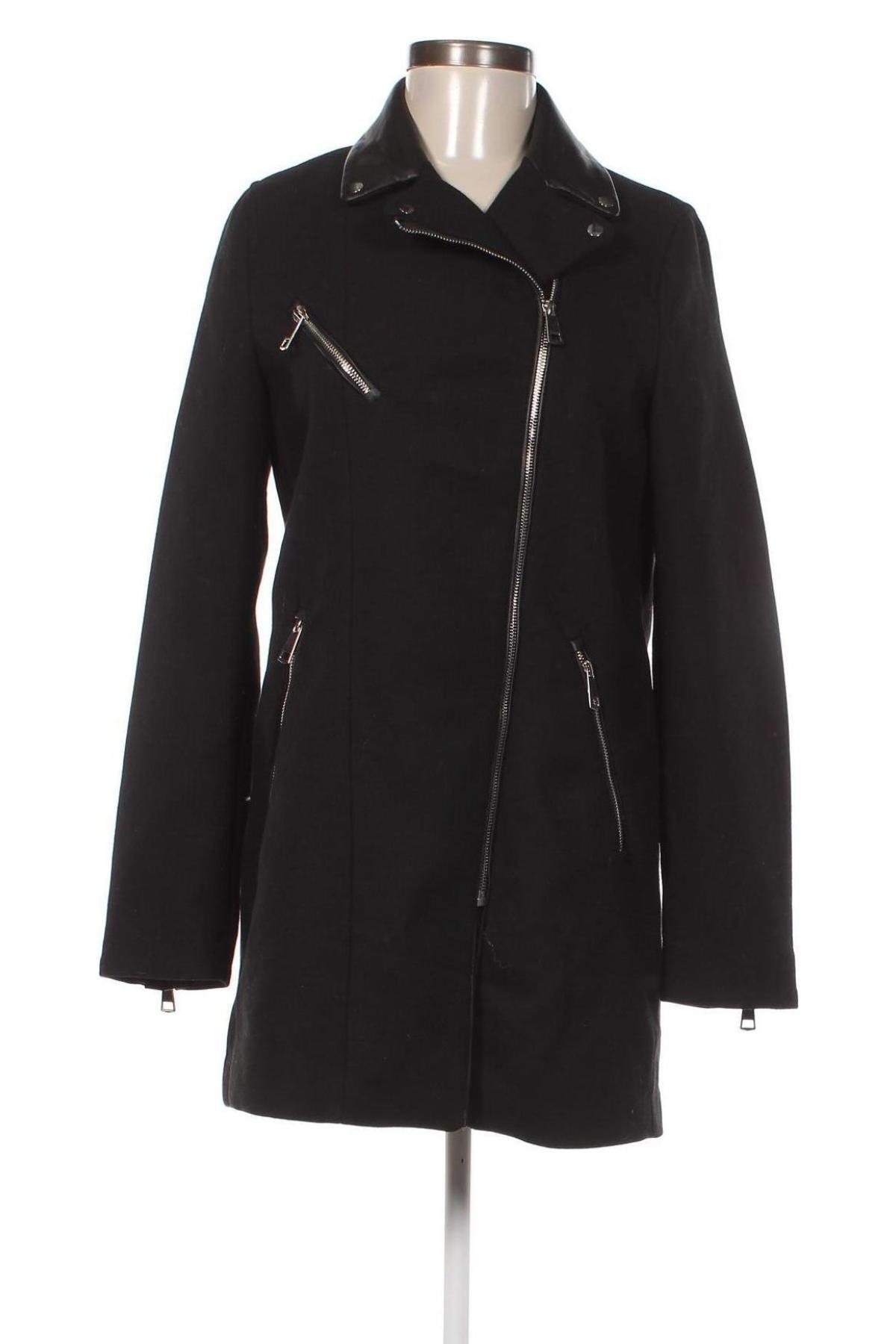 Damenmantel Zara Trafaluc, Größe S, Farbe Schwarz, Preis 43,49 €