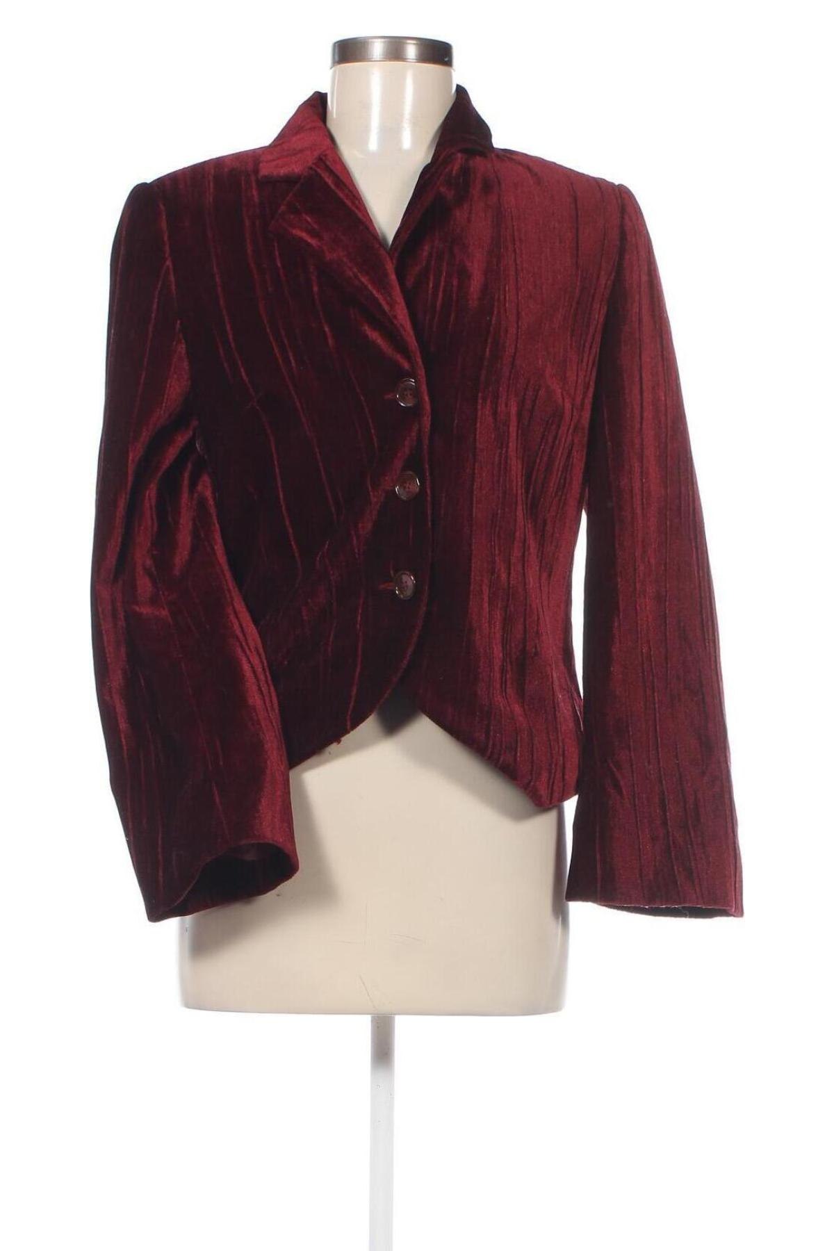 Damen Blazer, Größe M, Farbe Rot, Preis 12,99 €