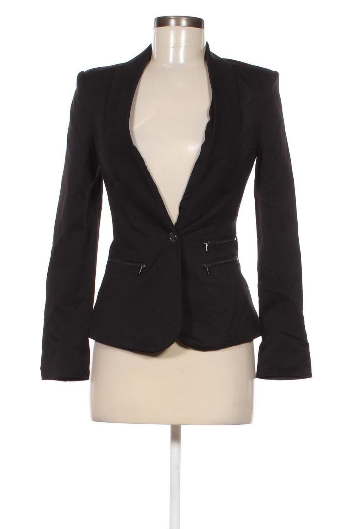 Damen Blazer Amisu, Größe XS, Farbe Schwarz, Preis 5,49 €