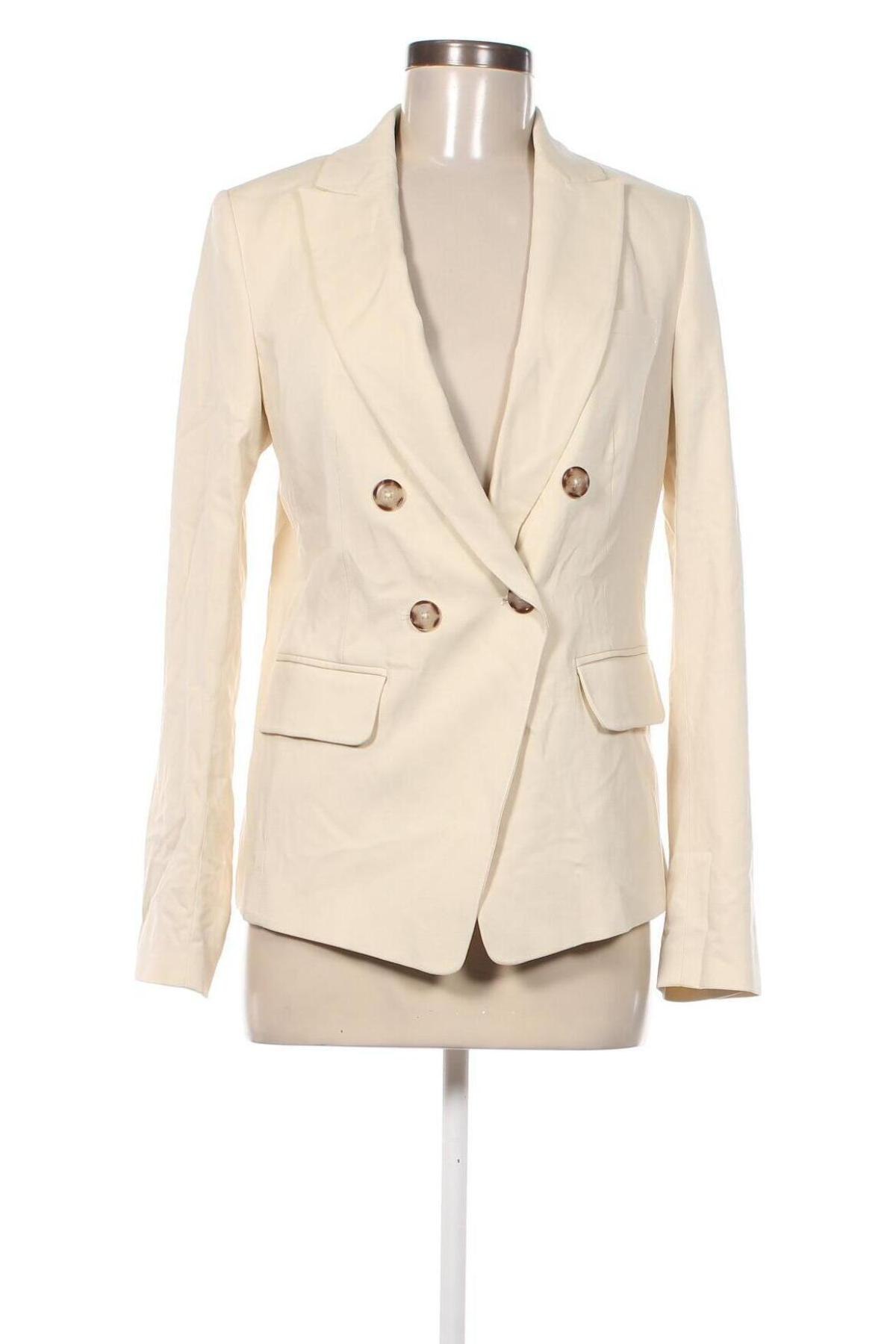 Damen Blazer Comma,, Größe M, Farbe Beige, Preis 38,99 €