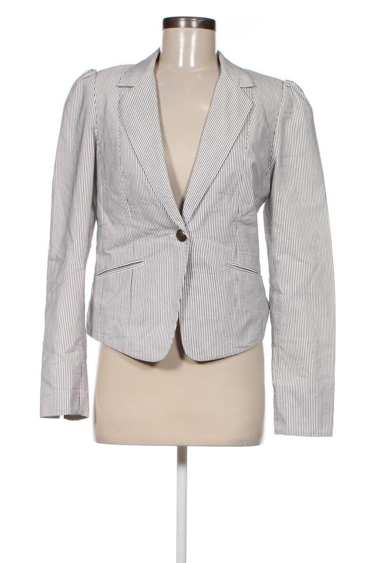 Damen Blazer H&M, Größe L, Farbe Grau, Preis 16,49 €