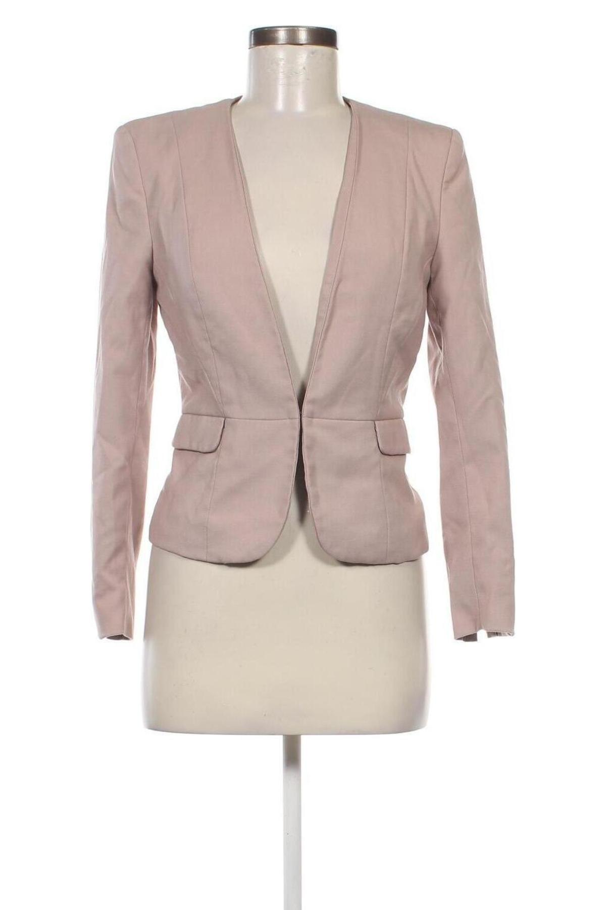 Damen Blazer H&M, Größe S, Farbe Aschrosa, Preis € 15,99