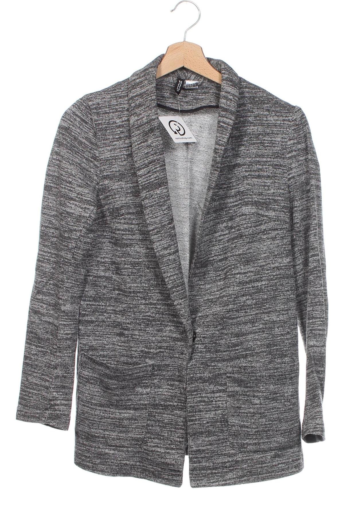 Damen Blazer H&M Divided, Größe XS, Farbe Grau, Preis 15,99 €