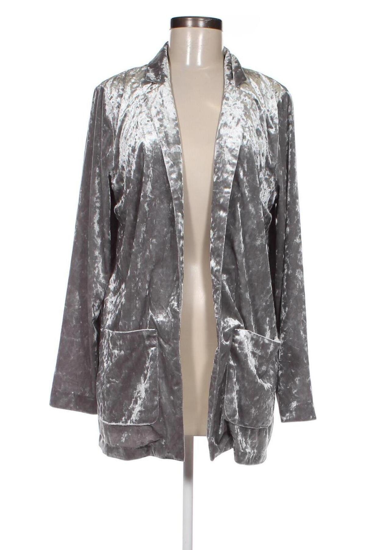 Damen Blazer H&M Divided, Größe M, Farbe Silber, Preis € 24,46