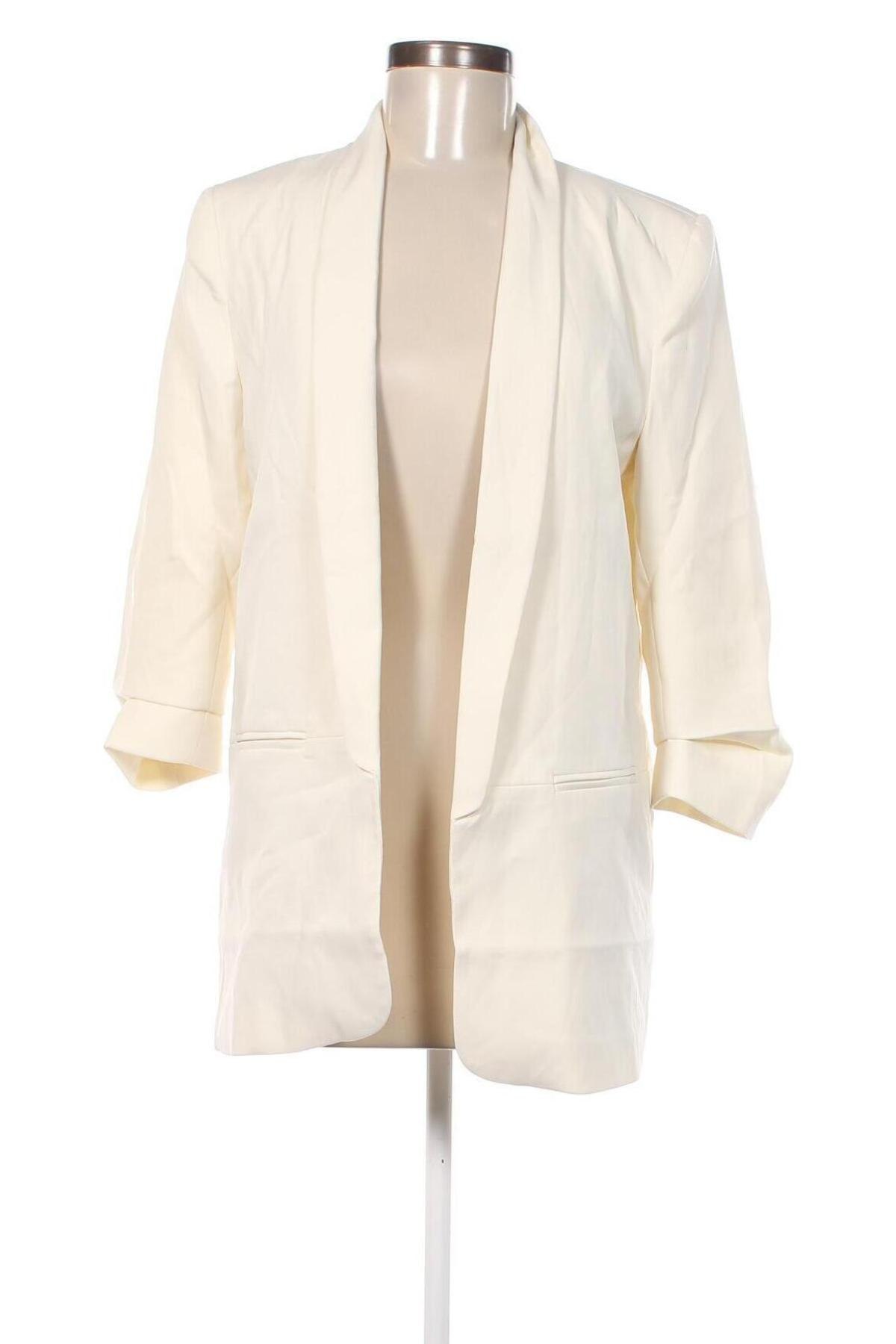 Damen Blazer ONLY, Größe M, Farbe Ecru, Preis 26,99 €