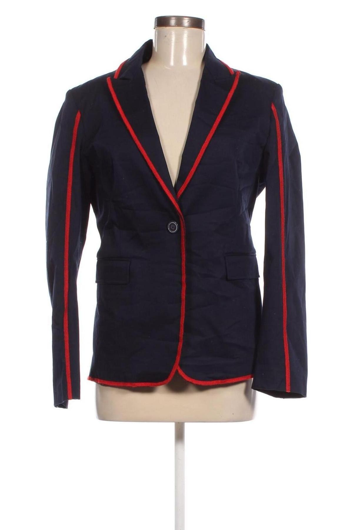 Damen Blazer United Colors Of Benetton, Größe M, Farbe Blau, Preis 10,99 €