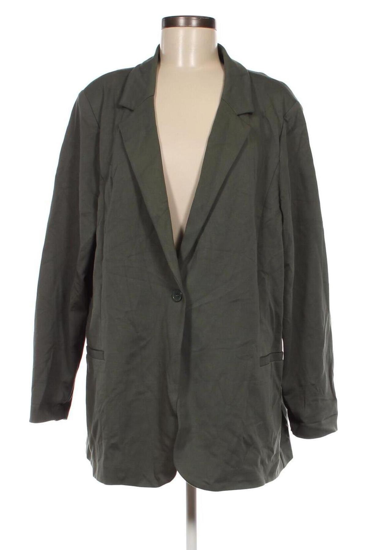 Damen Blazer Zizzi, Größe XL, Farbe Grün, Preis 14,99 €