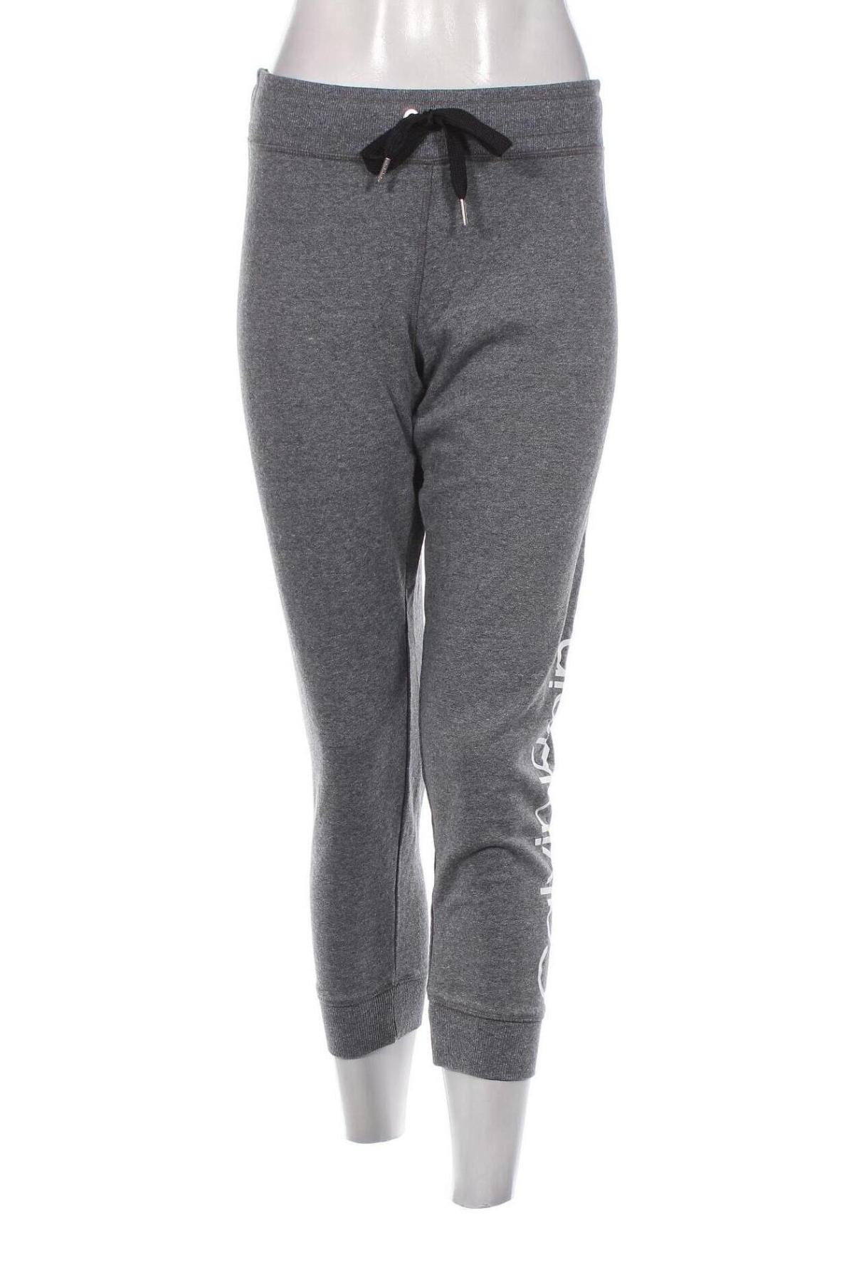 Damen Sporthose Calvin Klein, Größe M, Farbe Grau, Preis 39,49 €