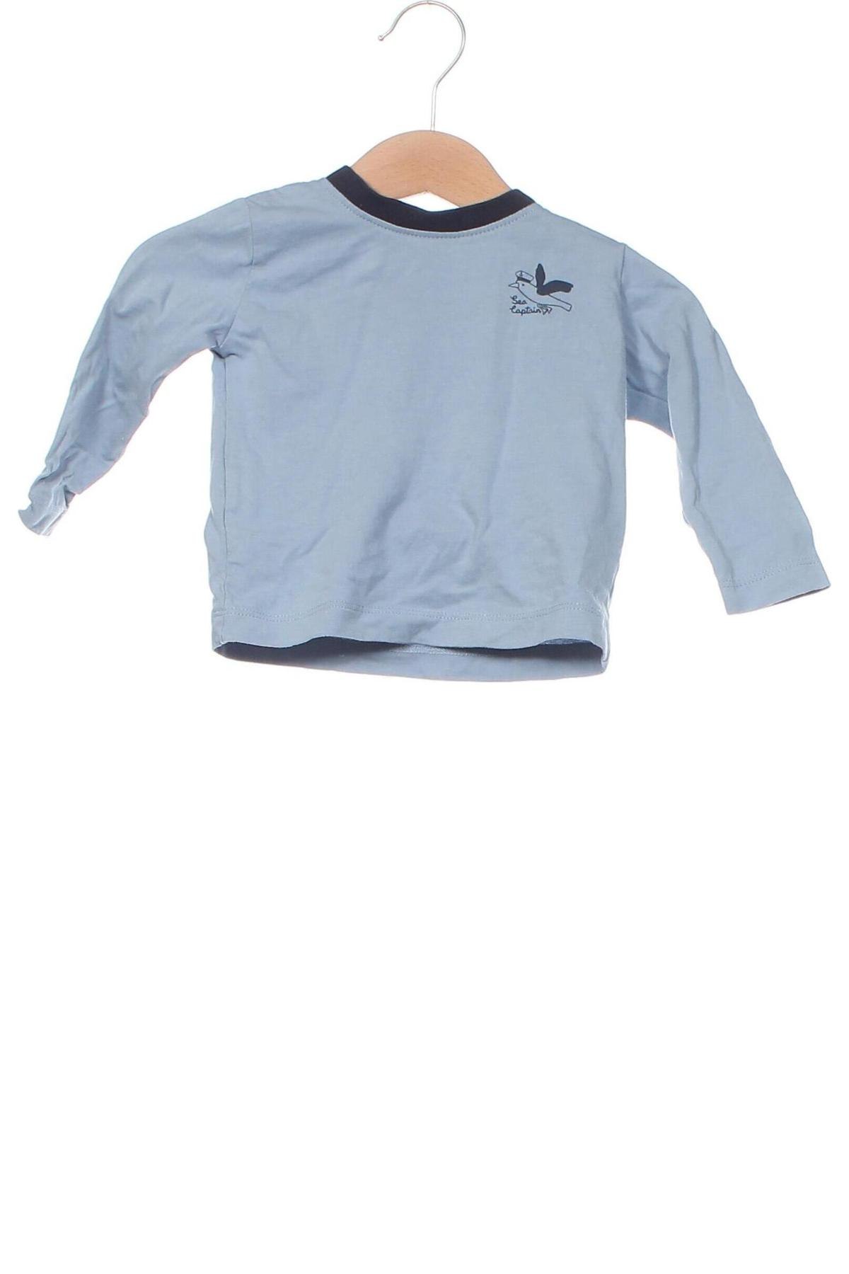 Kinder Shirt, Größe 3-6m/ 62-68 cm, Farbe Blau, Preis 2,99 €