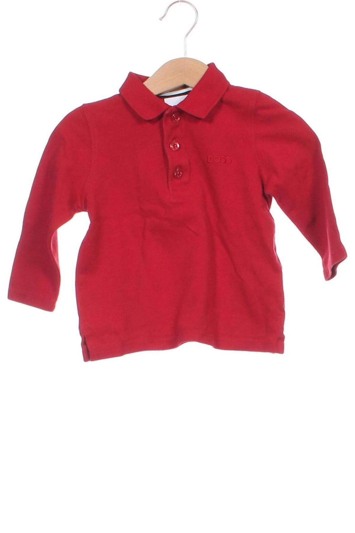 Kinder Shirt BOSS, Größe 12-18m/ 80-86 cm, Farbe Rot, Preis 28,99 €