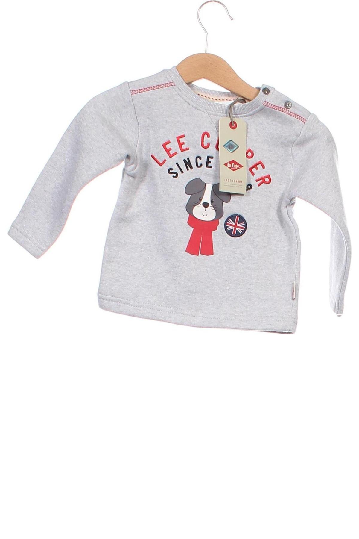 Dziecięca bluzka Lee Cooper, Rozmiar 12-18m/ 80-86 cm, Kolor Szary, Cena 135,99 zł