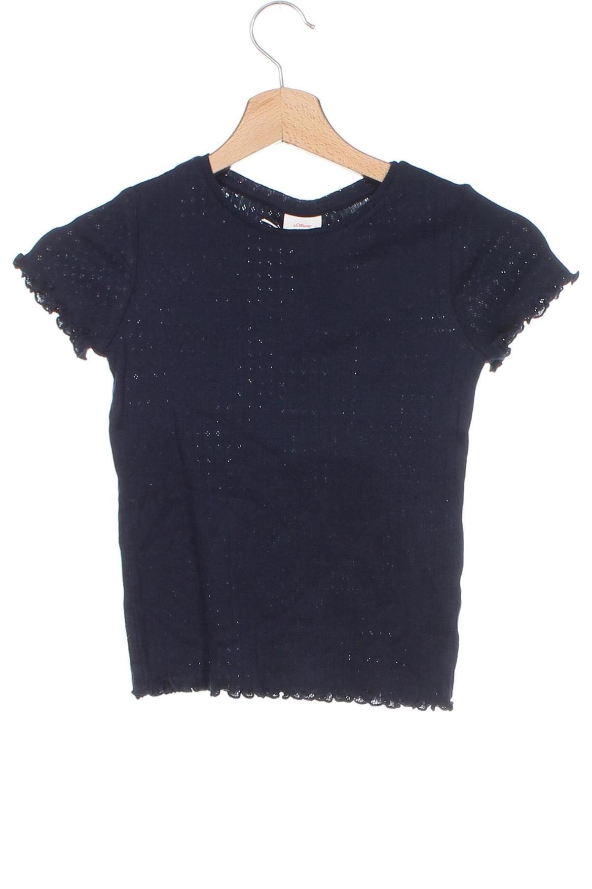 Kinder Shirt S.Oliver, Größe 5-6y/ 116-122 cm, Farbe Blau, Preis 5,99 €