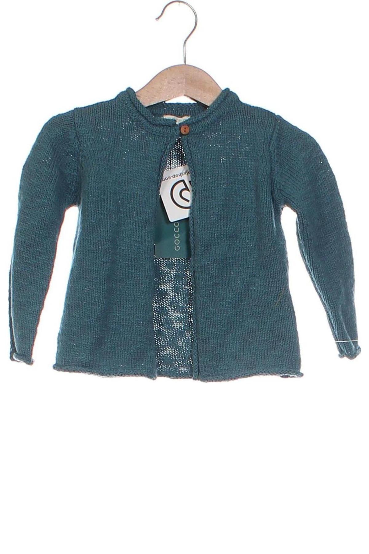 Kinder Strickjacke Gocco, Größe 18-24m/ 86-98 cm, Farbe Blau, Preis 13,49 €