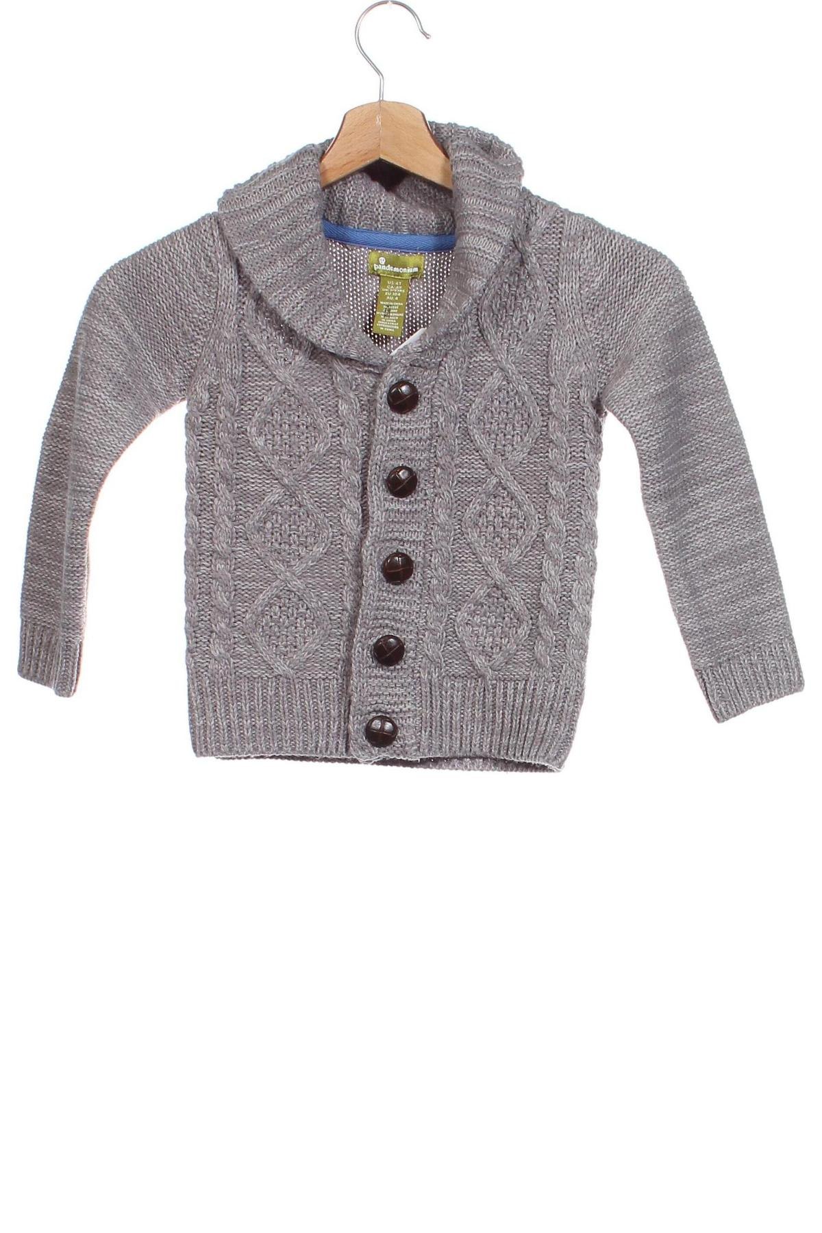 Kinder Strickjacke Pandemonium, Größe 2-3y/ 98-104 cm, Farbe Grau, Preis 5,41 €