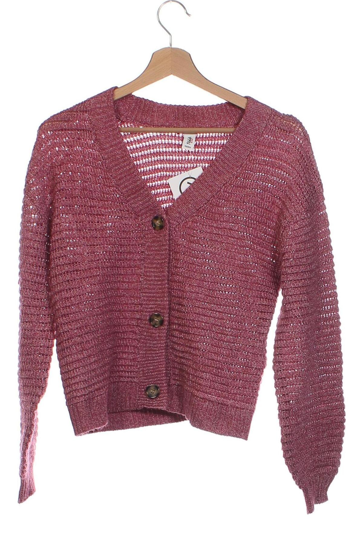 Kinder Strickjacke Yigga, Größe 12-13y/ 158-164 cm, Farbe Rosa, Preis 7,99 €