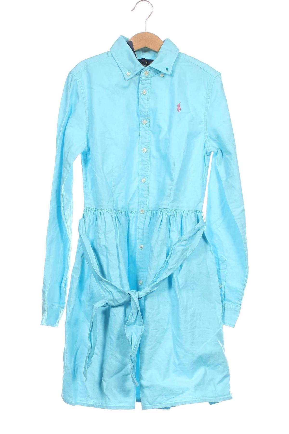 Kinderkleid Ralph Lauren, Größe 10-11y/ 146-152 cm, Farbe Blau, Preis € 123,49