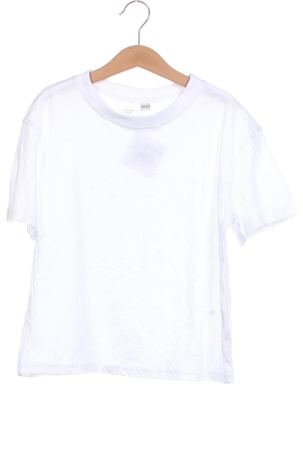 Kinder T-Shirt, Größe 10-11y/ 146-152 cm, Farbe Weiß, Preis € 6,99