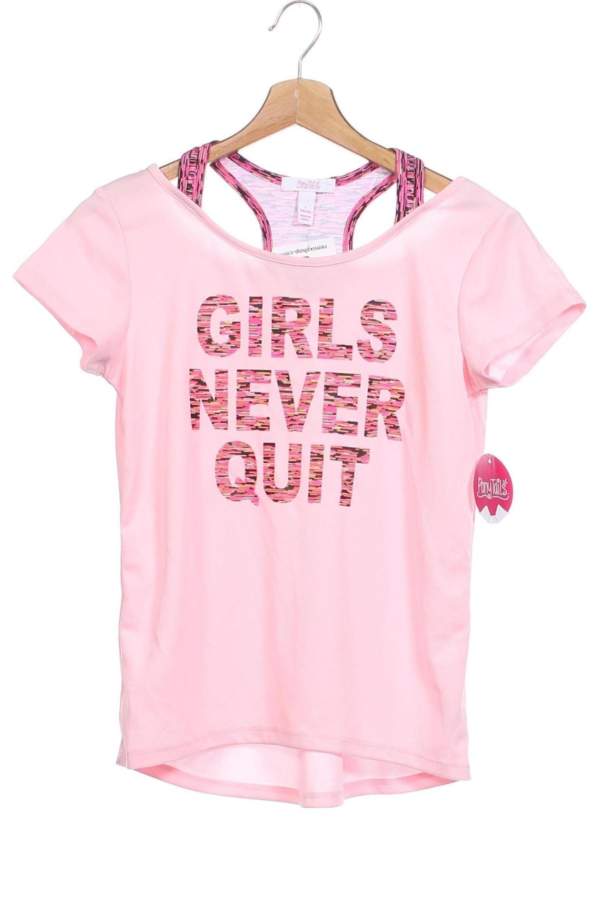 Kinder T-Shirt, Größe 12-13y/ 158-164 cm, Farbe Rosa, Preis € 5,49