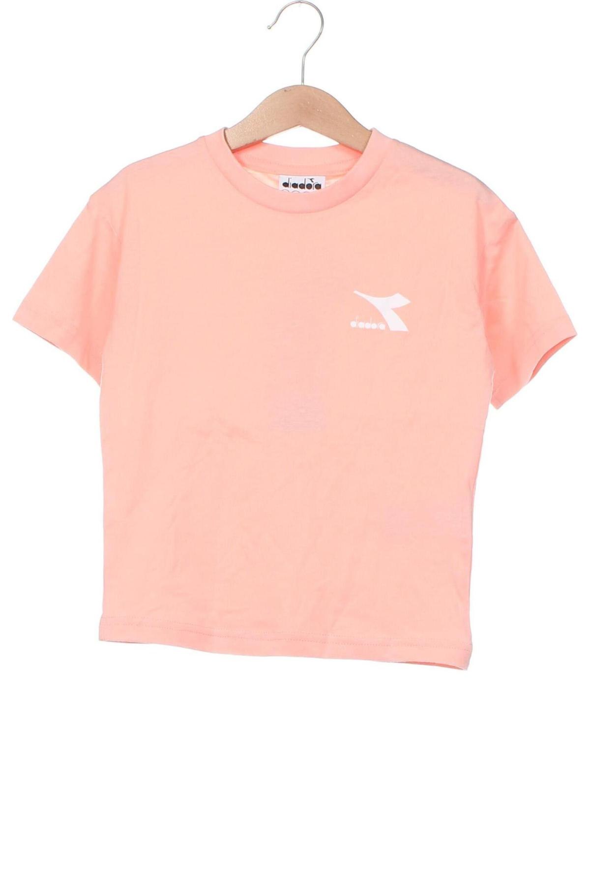 Dziecięcy T-shirt Diadora, Rozmiar 4-5y/ 110-116 cm, Kolor Różowy, Cena 31,99 zł