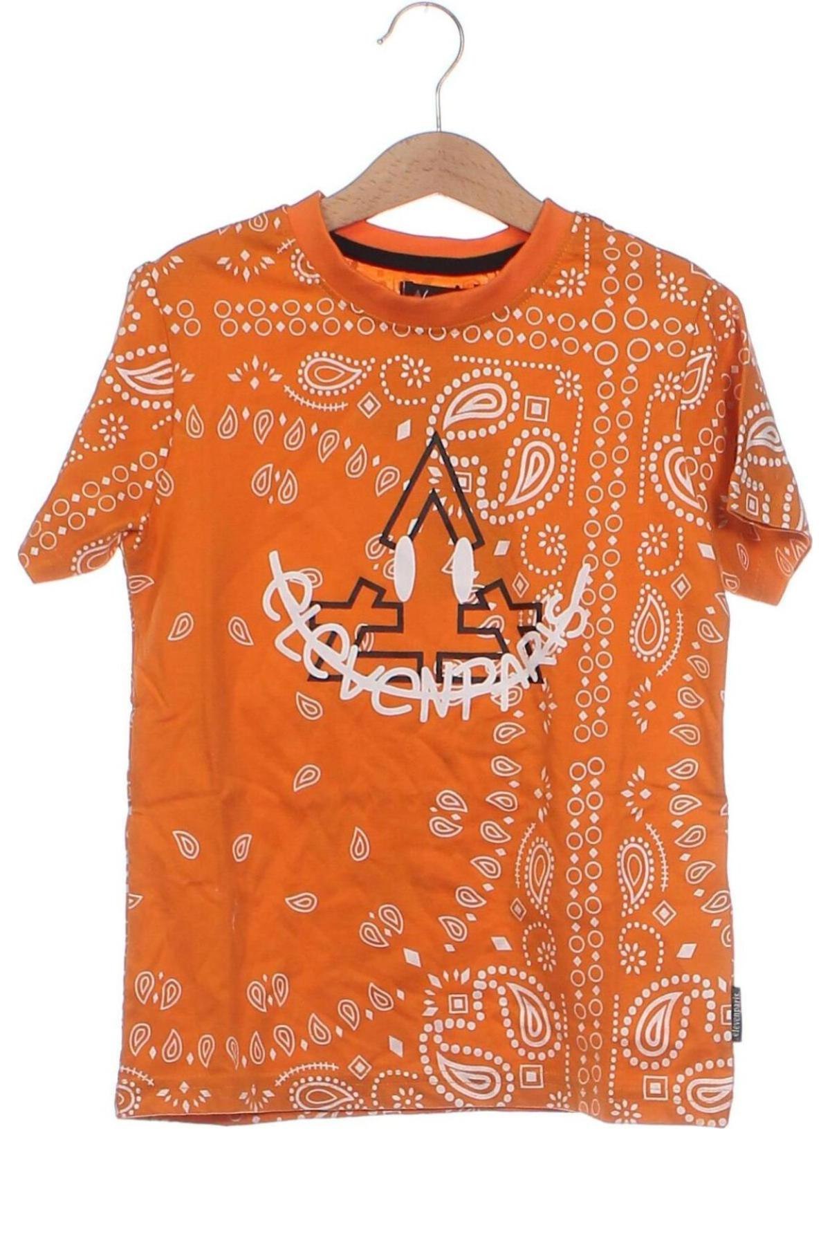 Kinder T-Shirt Eleven Paris, Größe 7-8y/ 128-134 cm, Farbe Orange, Preis 5,99 €