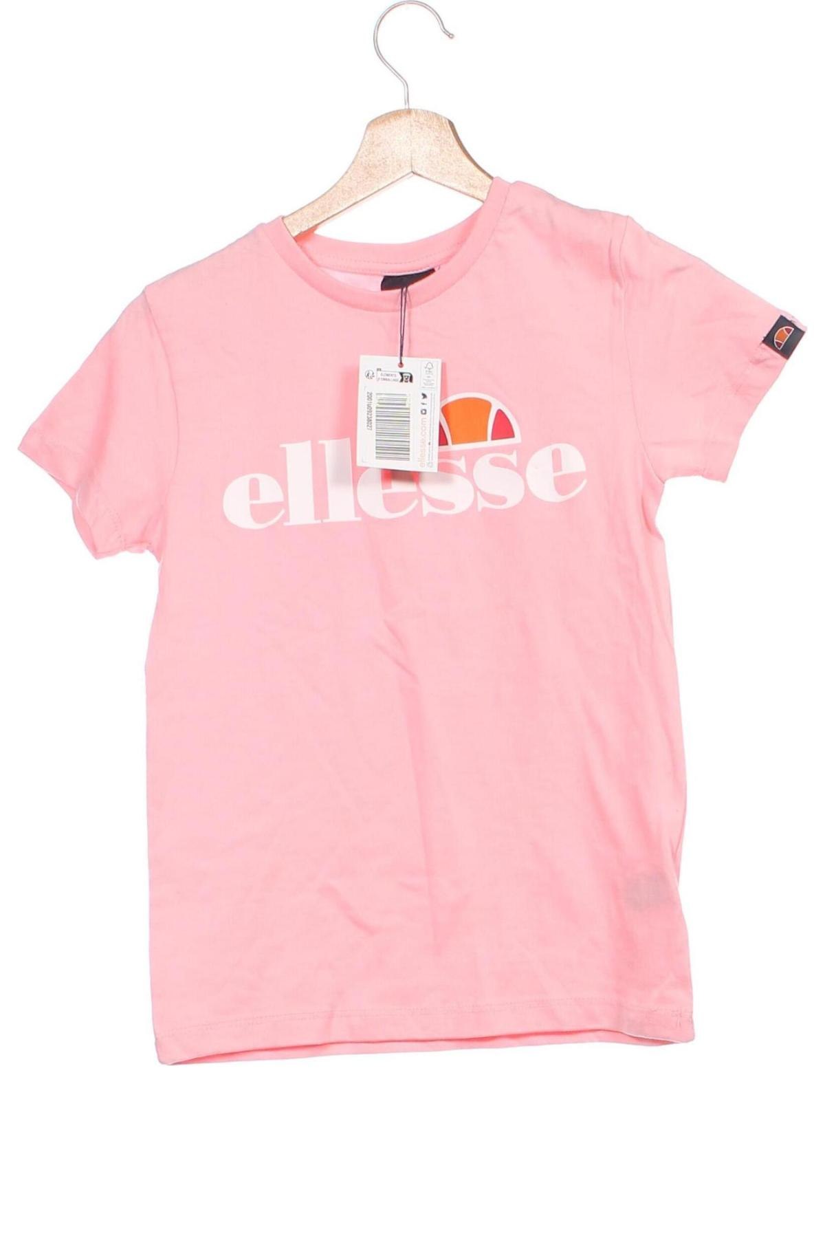 Kinder T-Shirt Ellesse, Größe 7-8y/ 128-134 cm, Farbe Rosa, Preis 17,79 €