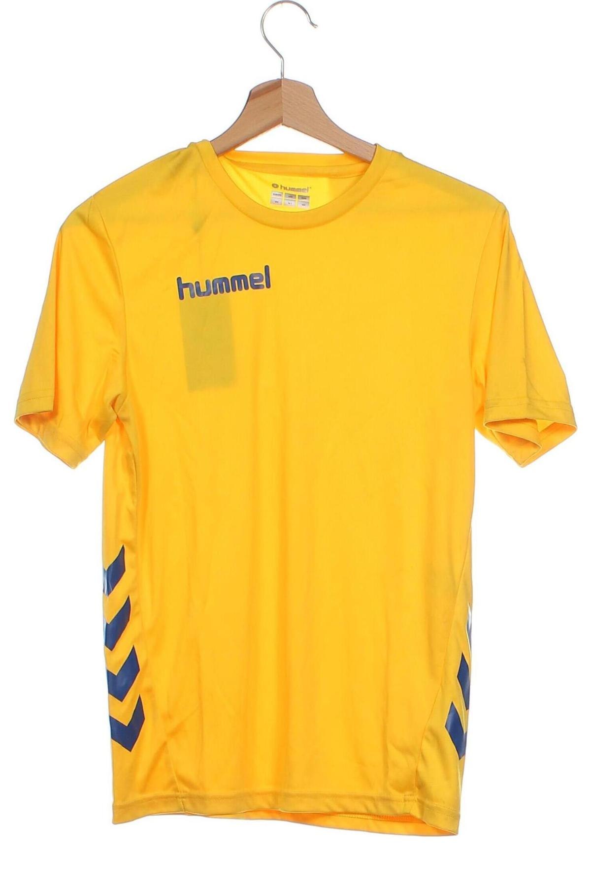 Dziecięcy T-shirt Hummel, Rozmiar 13-14y/ 164-168 cm, Kolor Żółty, Cena 95,99 zł